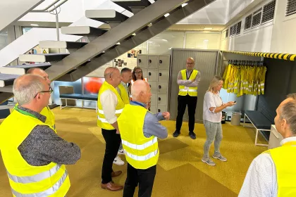 Bigger view of 18 september 2025 - Fabrieksbezoek + Netwerkevent @ TARKETT Dendermonde