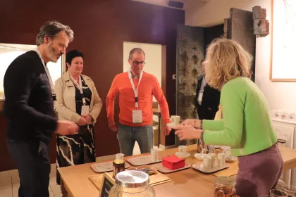 Bigger view of 21 november 2024 - Bezoek koffiebranderij Hoorens - Panamarenko