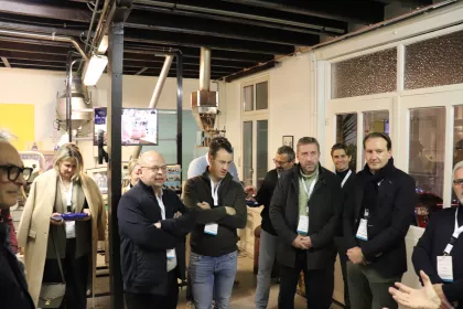 Bigger view of 21 november 2024 - Bezoek koffiebranderij Hoorens - Panamarenko