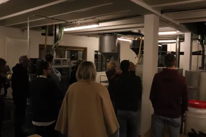 Bigger view of 21 november 2024 - Bezoek koffiebranderij Hoorens - Panamarenko