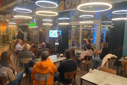 Bigger view of 20 november 2025 - Gegidst bezoek + Netwerkevent @ Centrum Ronde Van Vlaanderen Oudenaarde